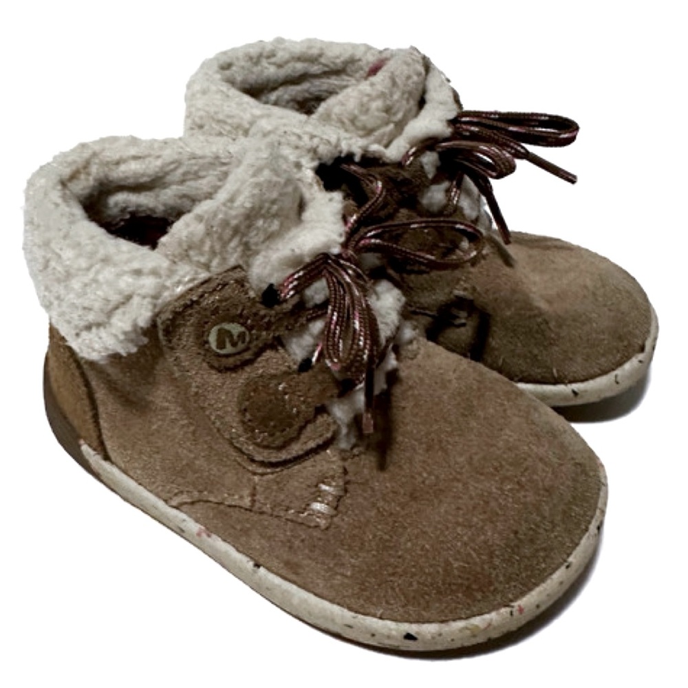 Cozy Brown Kids Boots